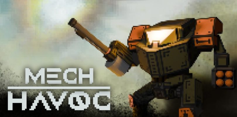 Pilota más de 30 mechas y siembra el caos: El shooter top-down Mech Havoc llega a finales de octubre