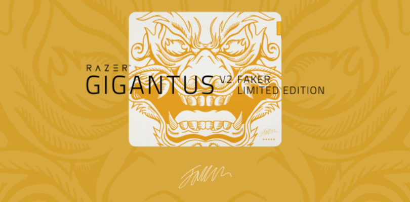 Presentada la alfombrilla Razer Gigantus V2 – Faker Edition