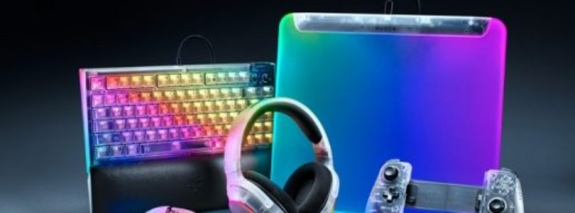 Colección Razer Phantom White – Estilo retro, Diseño traslúcido. En Blanco.