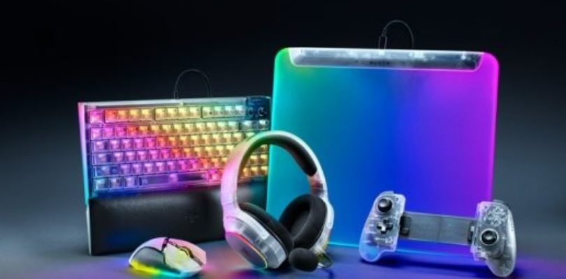 Colección Razer Phantom White – Estilo retro, Diseño traslúcido. En Blanco.