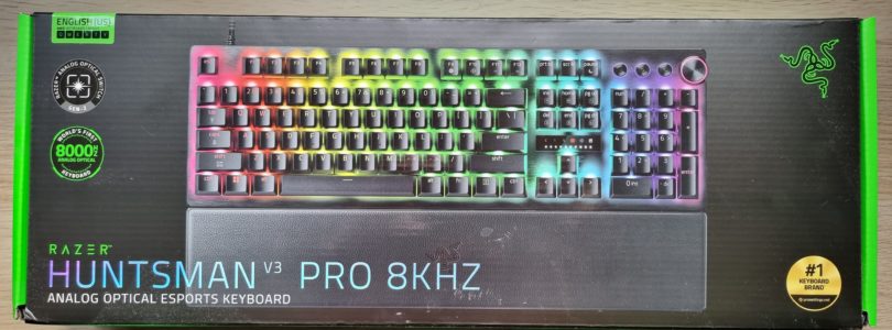 Análisis del Razer Huntsman V3 Pro 8KHz: velocidad extrema y precisión absoluta para el juego competitivo