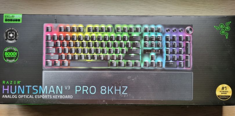 Análisis del Razer Huntsman V3 Pro 8KHz: velocidad extrema y precisión absoluta para el juego competitivo
