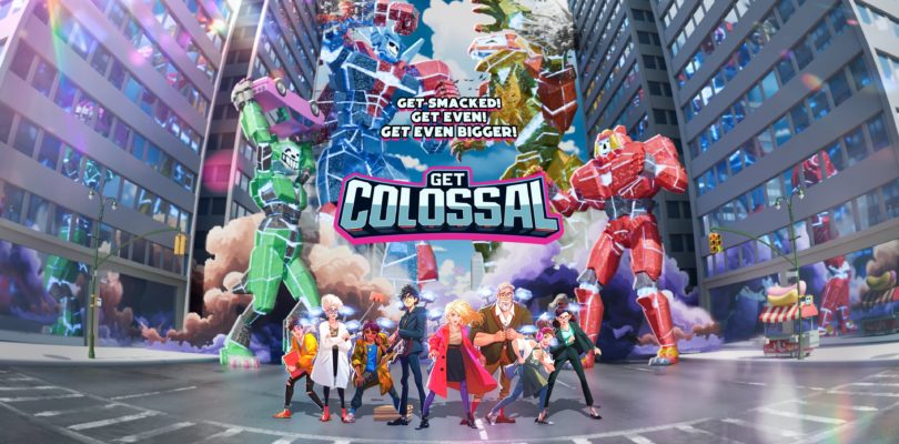 Robots gigantes, edificios derrumbándose y carritos de perritos calientes — Get Colossal es el caos de fiesta en su máxima expresión