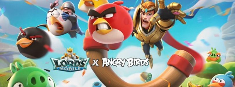 Reúnete y disfruta de Angry Birds en los mundos de Lords Mobile