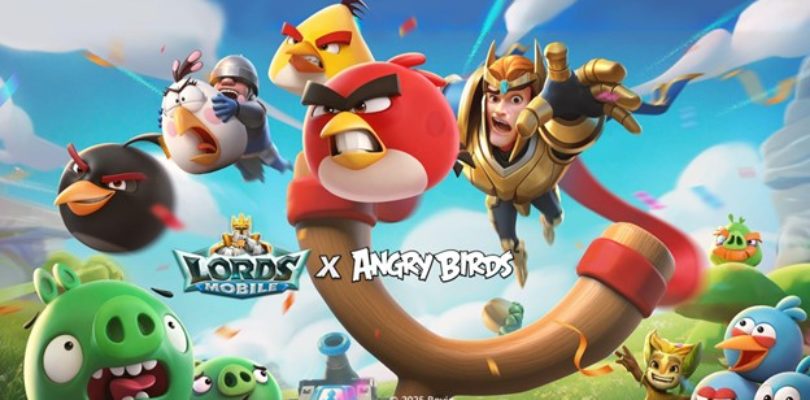 Reúnete y disfruta de Angry Birds en los mundos de Lords Mobile