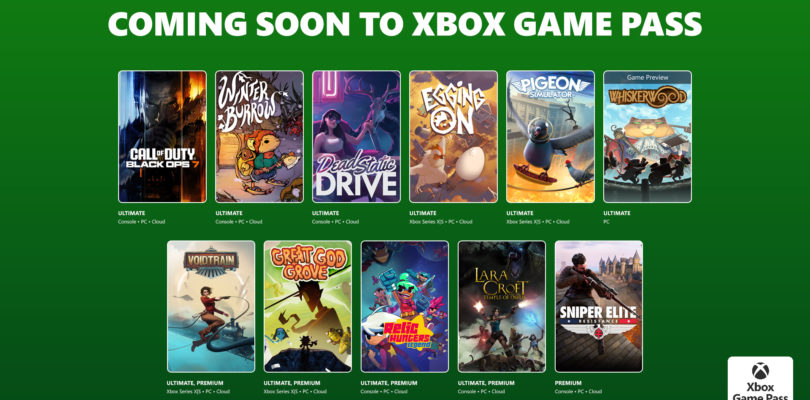 Xbox anuncia nuevos títulos que llegarán a Xbox Game Pass este mes