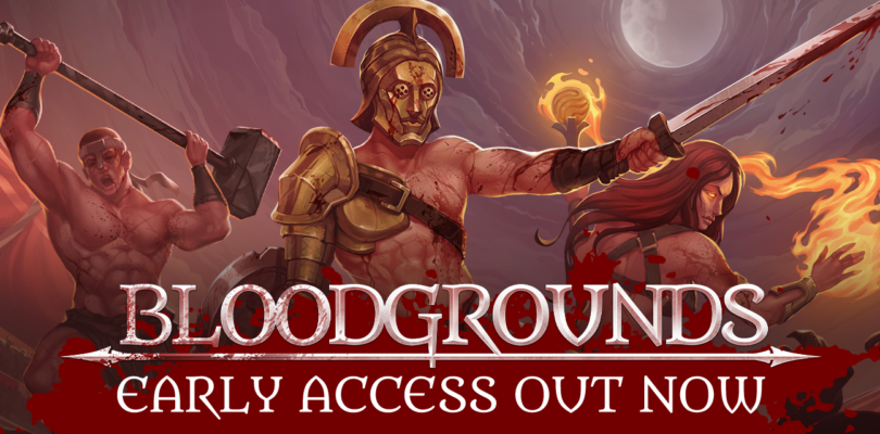 Bloodgrounds llega en acceso anticipado: roguelike y ¡gladiadores!