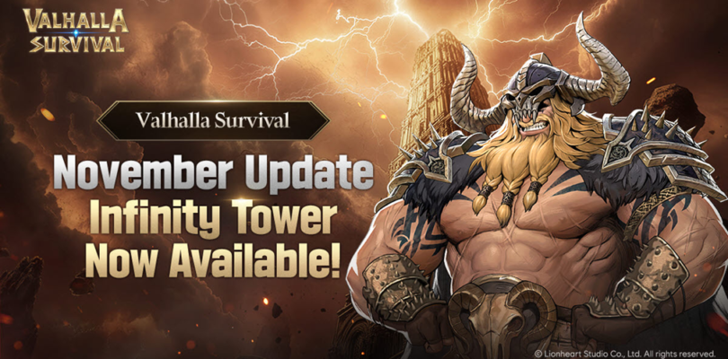 LIONHEART STUDIO incorpora el contenido “Infinity Tower” a Valhalla Survival