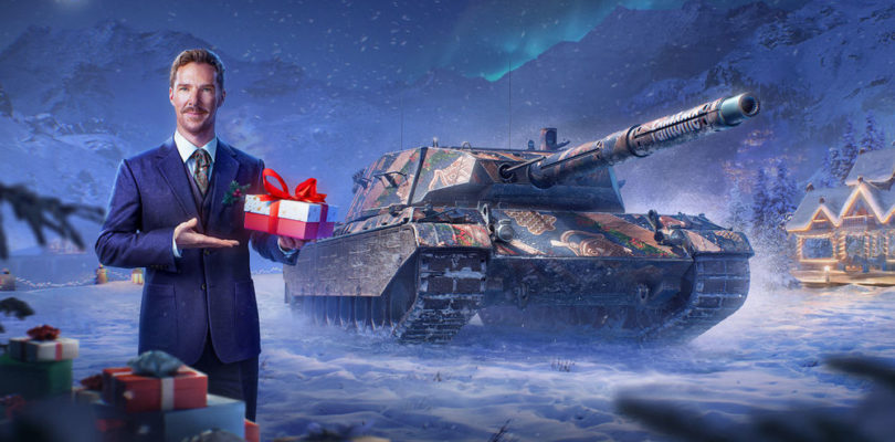 World of Tanks desvela el Fantôme, un regalo gratuito de Benedict Cumberbatch en Operaciones Festivas 2026