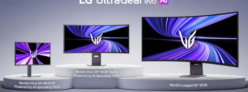 LG UltraGear evo: El primer monitor del mundo con tecnología de reescalado por IA en 5K