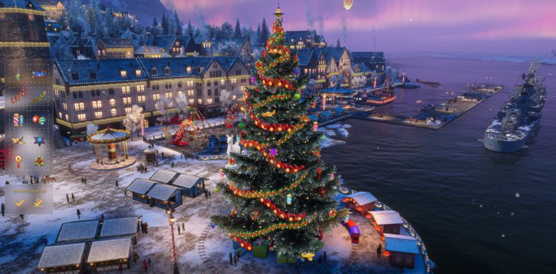 Celebra la temporada navideña para World of Warships y World of Warships: Legends