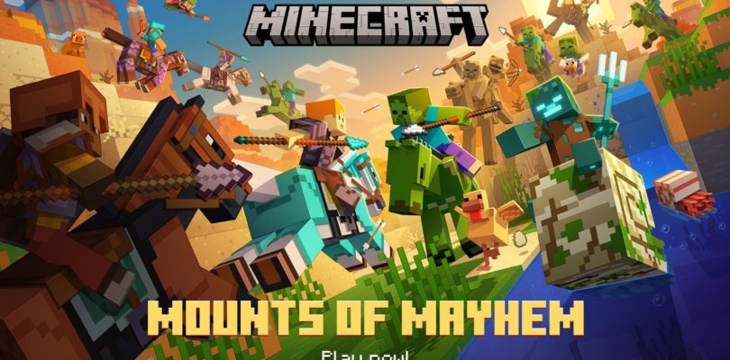 La actualización Mounts of Mayhem de Minecraft llega hoy