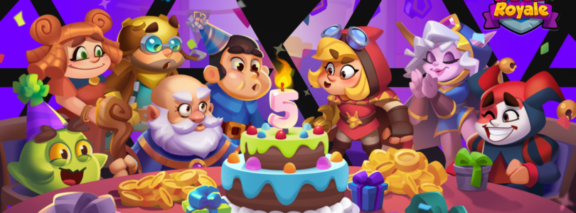 Rush Royale celebra su 5º aniversario con más de 100 millones de descargas y un evento especial de cumpleaños