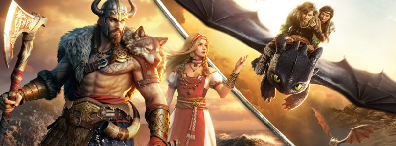 El juego de estrategia Viking Rise anuncia colaboración con «Cómo entrenar a tu dragón»