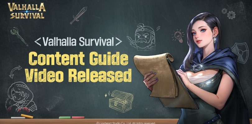 LIONHEART STUDIO publica un vídeo guía de contenidos de Valhalla Survival