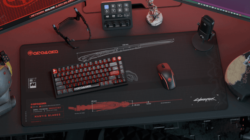 CORSAIR y CD PROJEKT RED conmemoran los cinco años de Cyberpunk 2077 con diseños exclusivos de teclados, ratones y alfombrillas inspirados en Arasaka