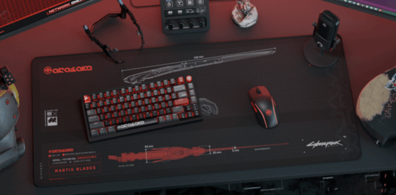 CORSAIR y CD PROJEKT RED conmemoran los cinco años de Cyberpunk 2077 con diseños exclusivos de teclados, ratones y alfombrillas inspirados en Arasaka