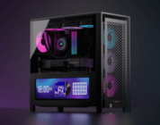 Presentamos el FRAME 4000D LCD RS ARGB con XENEON EDGE integrado, además de los kits de montaje de LCD para actualizar los chasis FRAME 4000D/5000D existentes