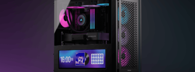 Presentamos el FRAME 4000D LCD RS ARGB con XENEON EDGE integrado, además de los kits de montaje de LCD para actualizar los chasis FRAME 4000D/5000D existentes