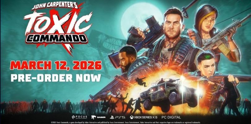 John Carpenter’s Toxic Commando confirma su lanzamiento el 12 de marzo de 2026 en PS5, Xbox Series X|S y PC