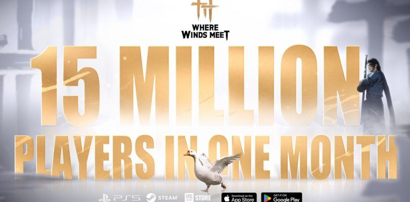 Where Winds Meet supera los 15 millones de jugadores a nivel mundial tras su exitoso lanzamiento en móviles