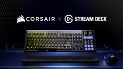 CORSAIR presenta su primer teclado para juegos con controlador Stream Deck integrado
