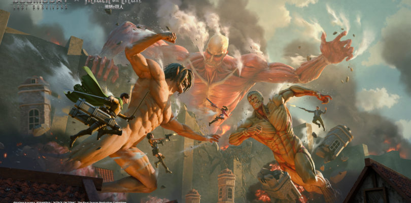 Doomsday: Last Survivors y Ataque a los titanes juntos en una colaboración