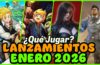 Guía de lanzamientos: Los juegos más esperados de enero 2026