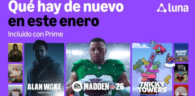 Esto es lo nuevo que llega a Amazon Luna durante este mes de enero