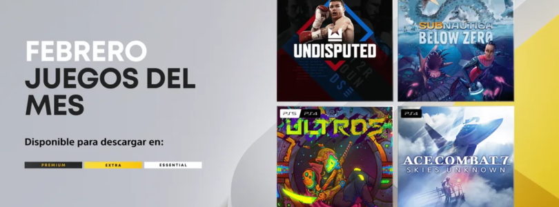 Undisputed, Subnautica: Below Zero, Ultros y Ace Combat 7™: Skies Unknown son los nuevos juegos del mes de Febrero de PlayStation®Plus