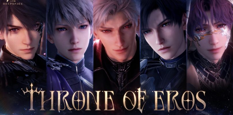 La actualización Throne of Eros ya está disponible en Love and Deepspace