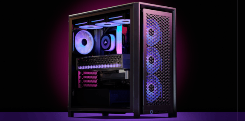 CORSAIR presenta una edición limitada de los chasis FRAME 4000D Nova y Galaxy con acabados que cambian de color