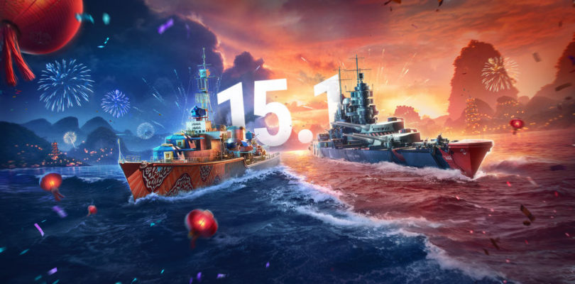World of Warships celebra el Año Nuevo Lunar con su última actualización