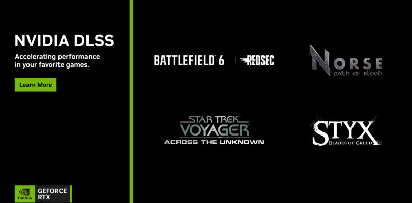 NVIDIA anuncia nuevos juegos con tecnologías RTX