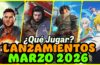 Los lanzamientos de videojuegos más destacados de marzo de 2026