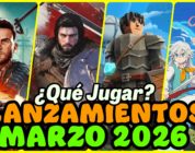 Los lanzamientos de videojuegos más destacados de marzo de 2026