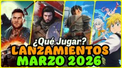 Los lanzamientos de videojuegos más destacados de marzo de 2026