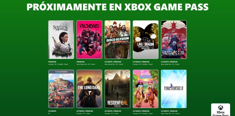 Próximamente en Xbox Game Pass: Disco Elysium,  Resident Evil 7: Biohazard, Final Fantasy IV y muchos más