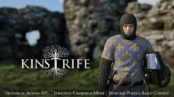 El RPG de estrategia medieval Kinstrife forja una alianza con Hooded Horse