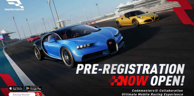 Racing Master anuncia su lanzamiento el 8 de mayo en Europa, Norteamérica y Oriente Medio: ya disponible el prerregistro