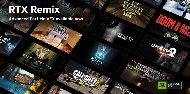 NVIDIA RTX Remix Advanced Particle VFX ya está disponible