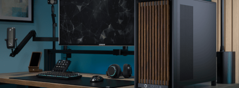 CORSAIR amplía su popular gama de chasis de la serie FRAME con las nuevas semitorres FRAME 4000X RS y FRAME 4000D WOOD RS