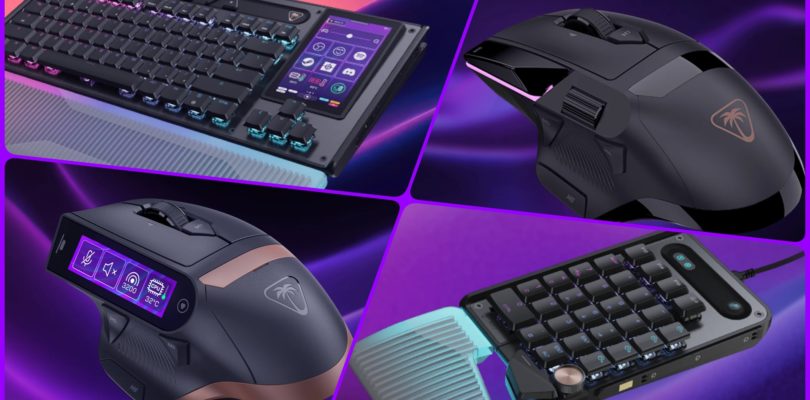 Turtle Beach se renueva con la sorprendente Serie Command de teclados y ratones para juegos de PC