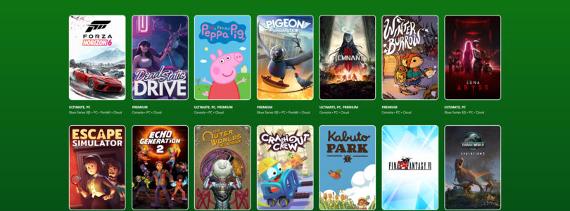 Próximamente en XBOX Game Pass: Forza Horizon 6, Escape Simulator, Jurassic World Evolution 3 y mucho más.