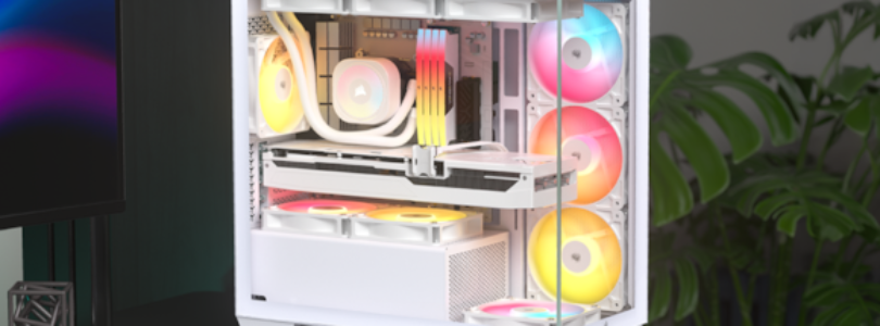 CORSAIR presenta el nuevo chasis 2800X RS-R ARGB con diseño compacto y soporte avanzado para PCs Micro-ATX