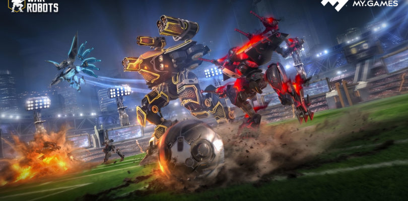 War Robots cambia los campos de batalla por el fútbol en la actualización 12.2