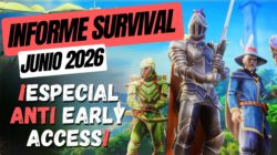 Informe SURVIVAL – junio 2026 – Un montón de survivals abandonan el Acceso Anticipado
