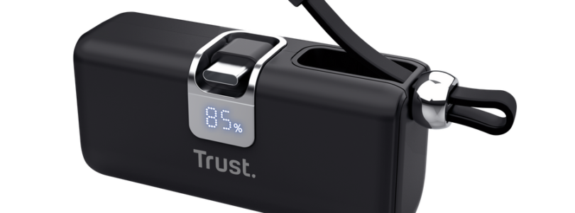 Trust Pacto 5000 mAh: la batería externa ultraligera perfecta para llevar este verano y cargar hasta tu Nintendo Switch 2