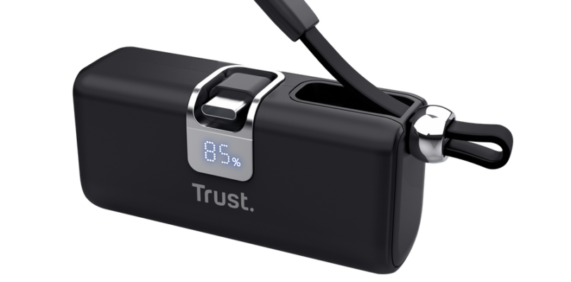 Trust Pacto 5000 mAh: la batería externa ultraligera perfecta para llevar este verano y cargar hasta tu Nintendo Switch 2
