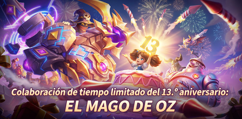 ¡Castle Clash celebra su 13er aniversario viajando a la tierra de Oz!